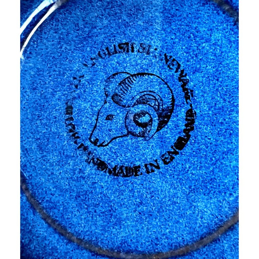 Denby English Blue Cup & Saucer - Set of 4 - New - Picture 6 of 6